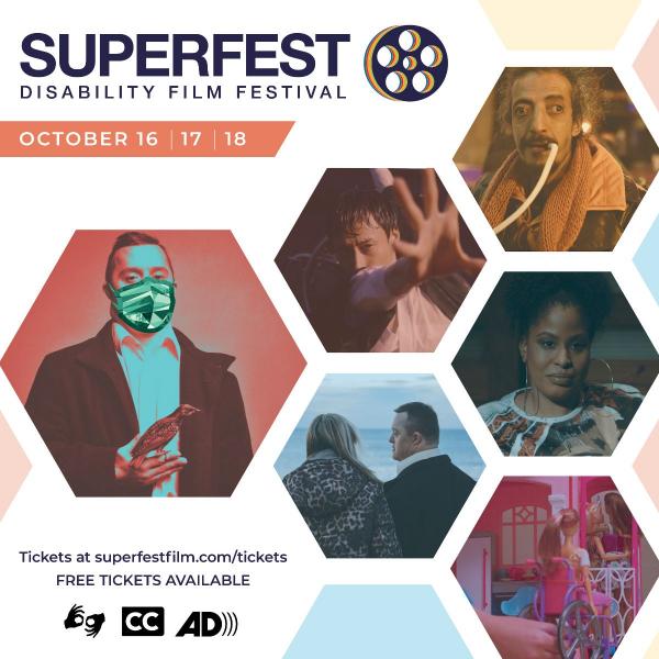 Superfest Disability Film Festival flier